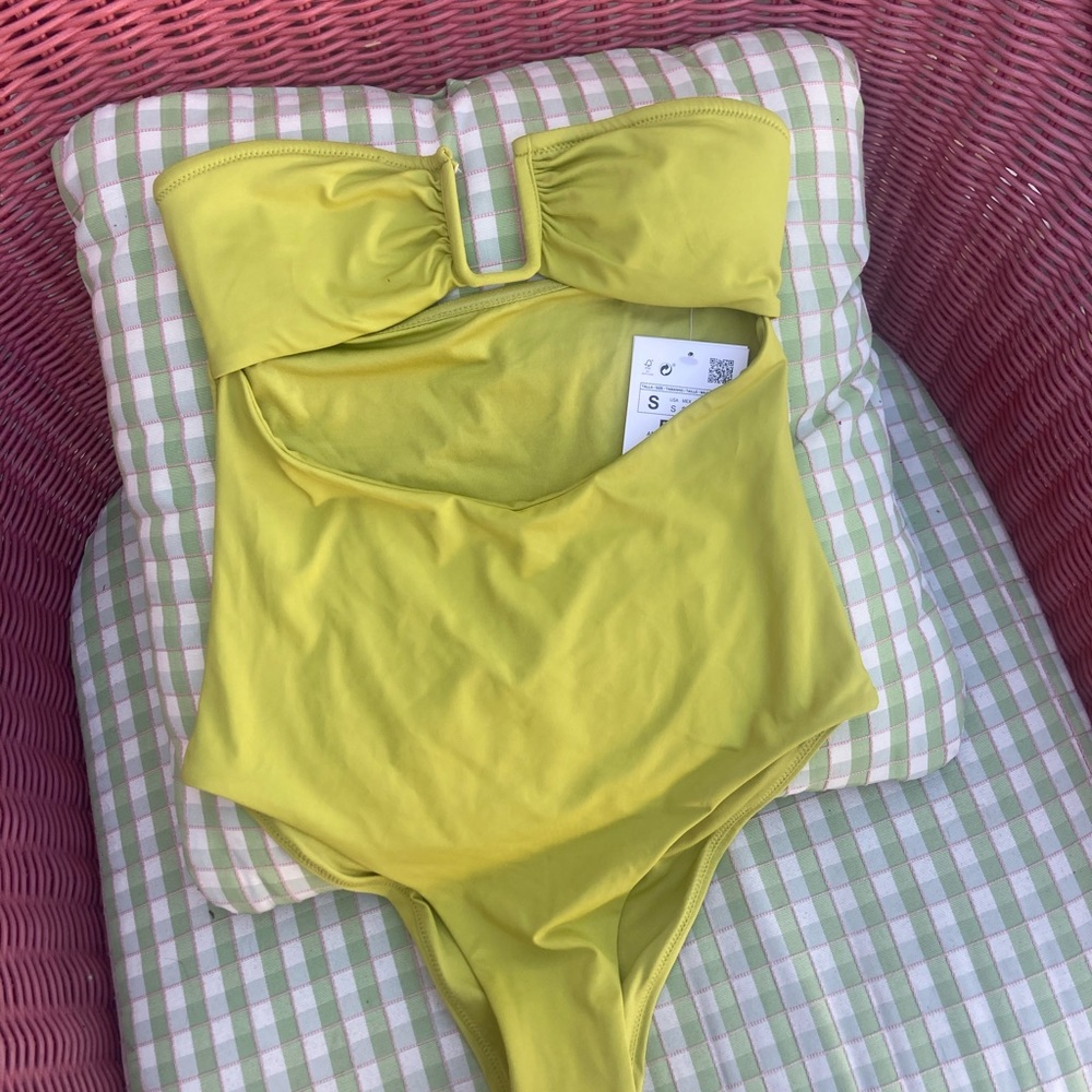 Zara cutout swimsuit